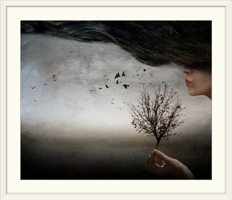 Impression sur toile «Autumn Mood» par Elisaveta Jordanova, Straub, H 24 po x l 30 po x P 1,25 po, Toile
