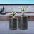 Iliamna Iron Top End Table Set