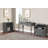 Bronn Solid Wood Base Writing Desk-474419613