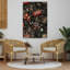 «Vibrant Exotic Blooms Vibrant Abstract Flower Nature», art mural-129143062