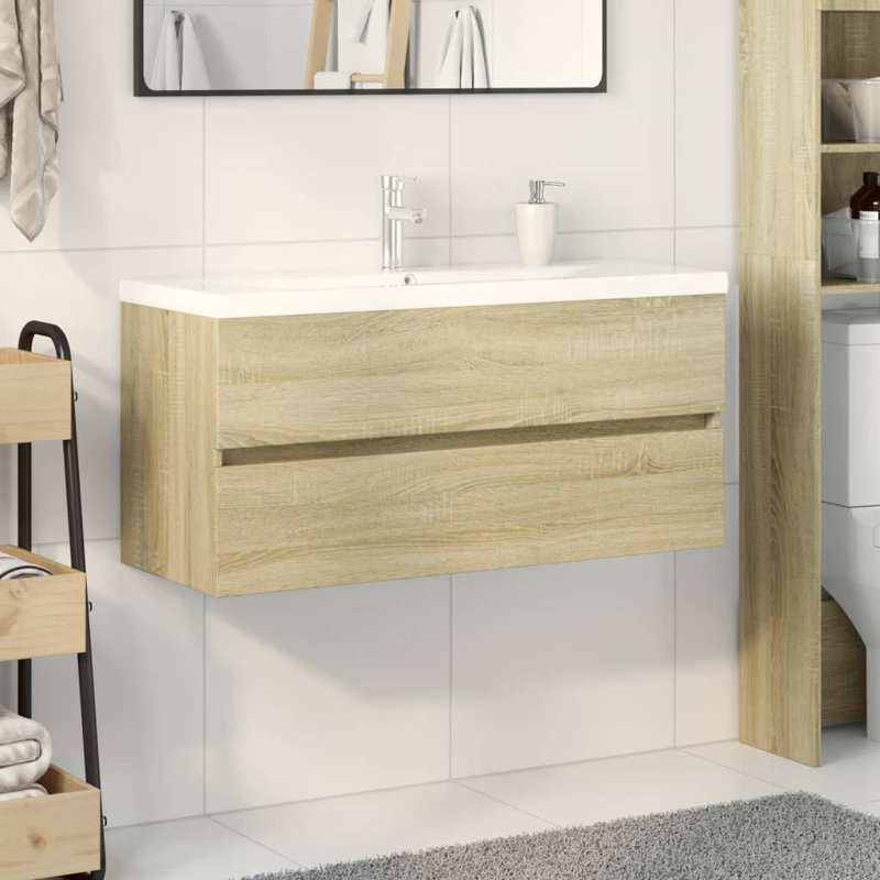 Barek 100mm Single Bathroom Vanity with Basin