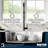 Karran Quartz 34'' X 21-1/4'' Single Bowl Farmhouse Apron Front Workstation Kitchen Sink-72385309
