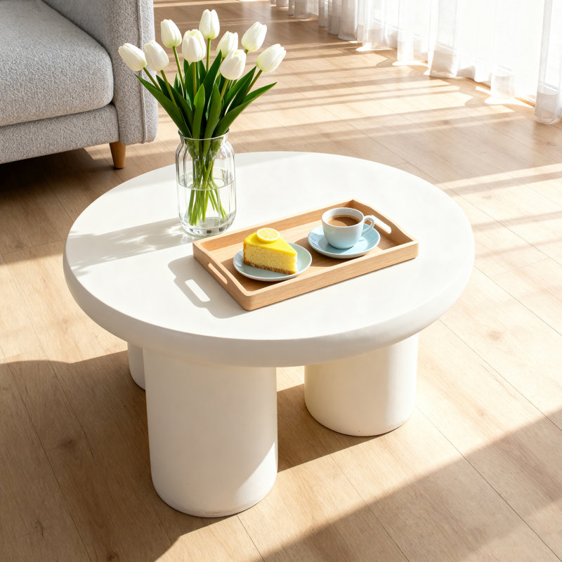 Table basse ronde