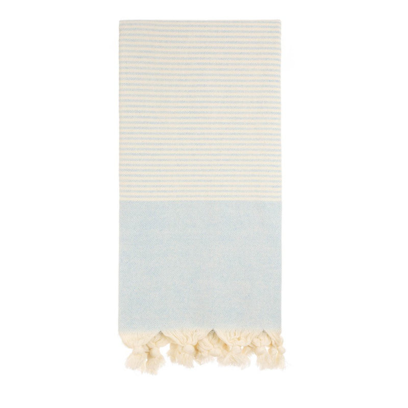 Serviette de plage Macneil, Bleu bébé
