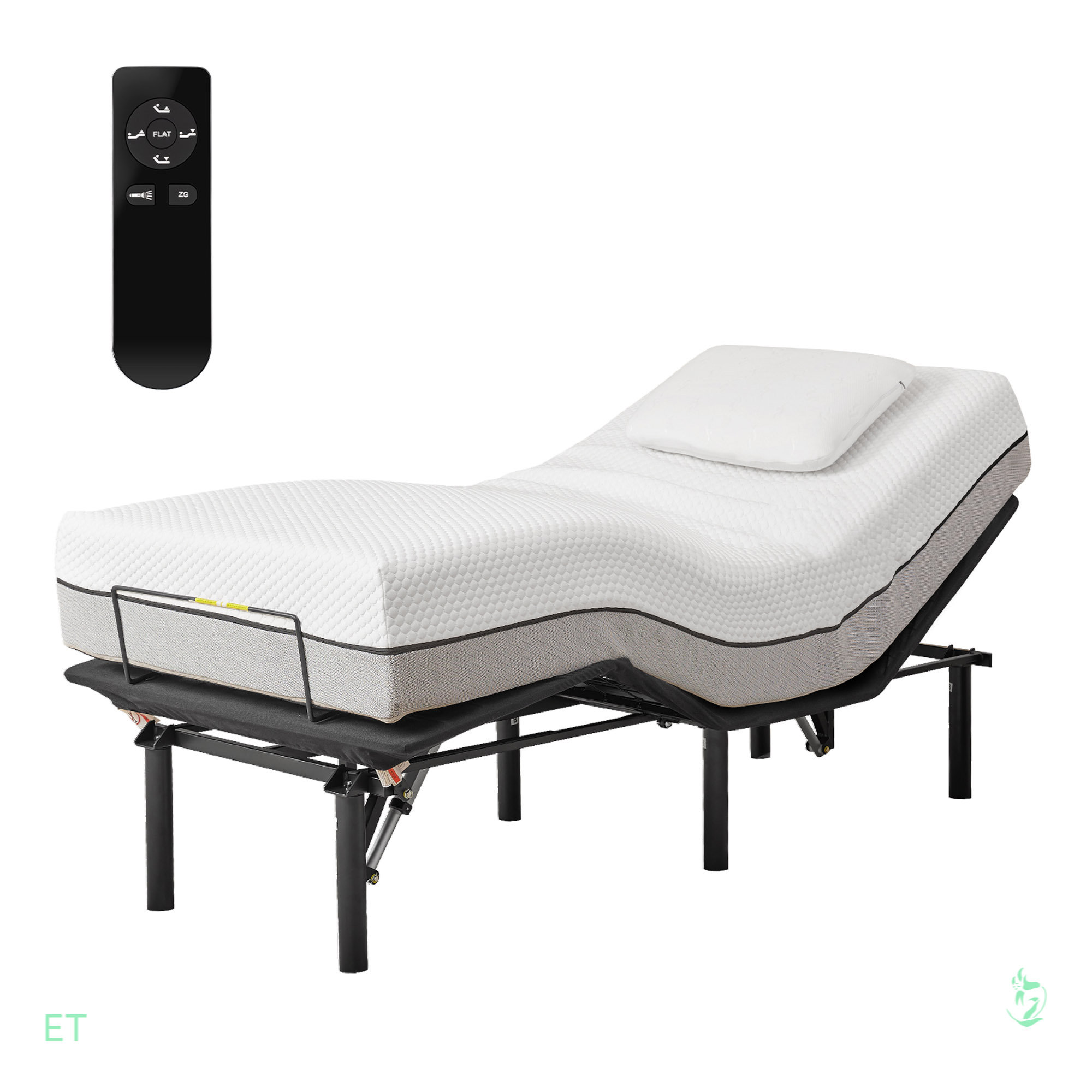 Alwyn Home Adjustable Bed Base,Bed Frame With Head And Foot Incline