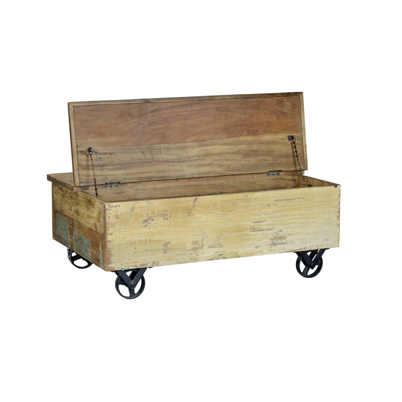 Glenn Block Coffee Table with Storage