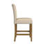 Tabouret de comptoir 24 po avec têtes de clou Arlene-95973171