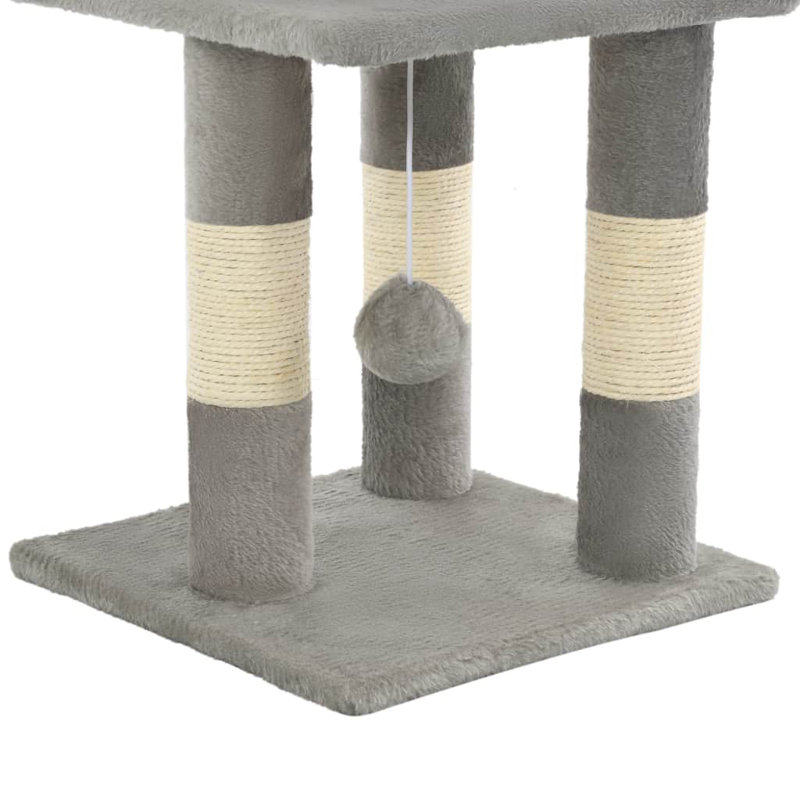 Zebediah 65cm H Cat Tree, Grey