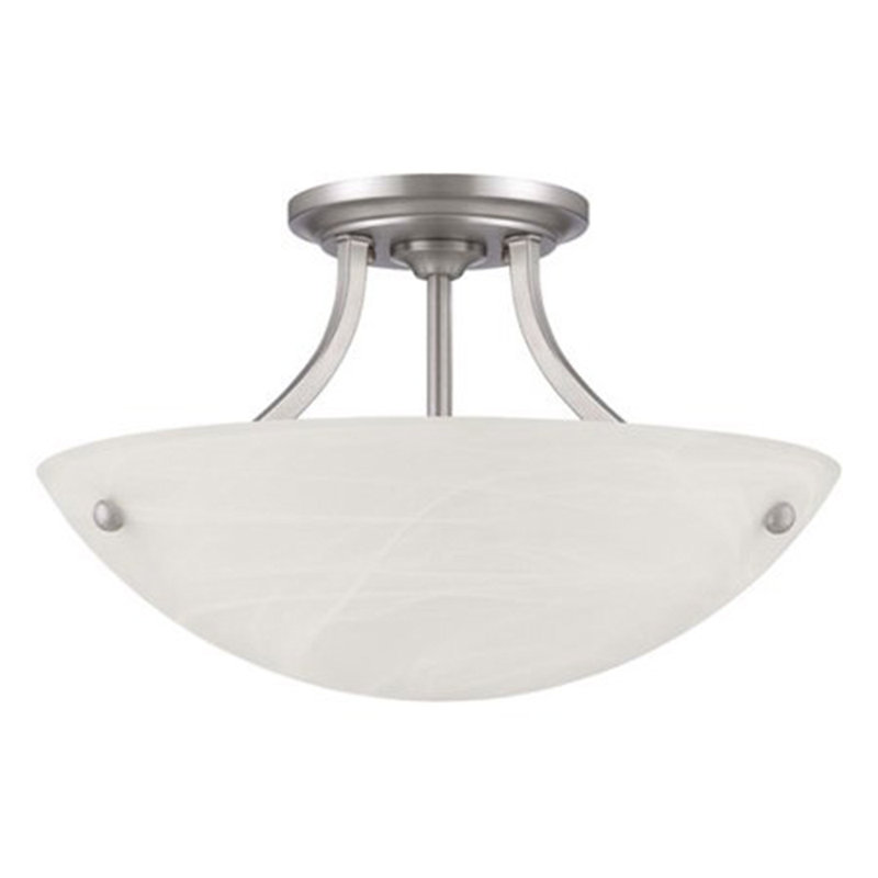 Telma Glass Semi Flush Mount