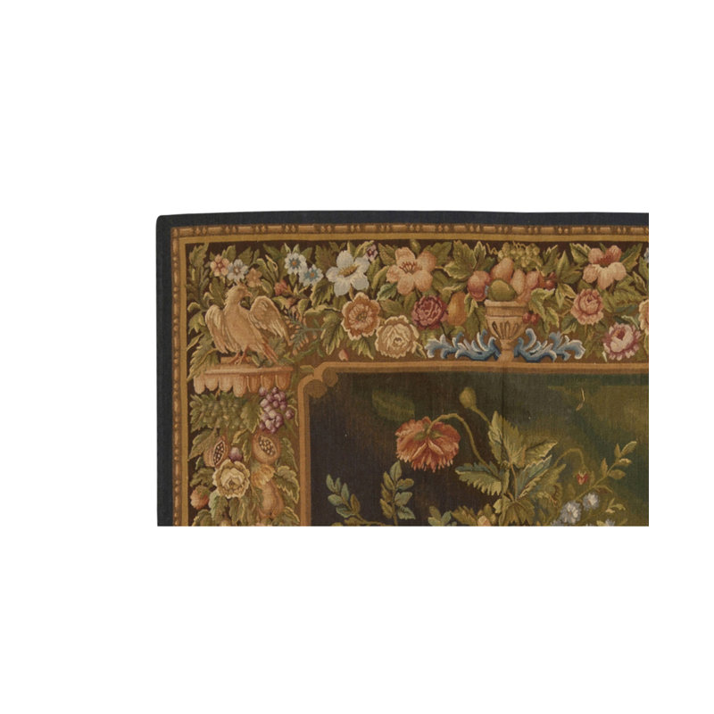 Wool Floral Area Rug