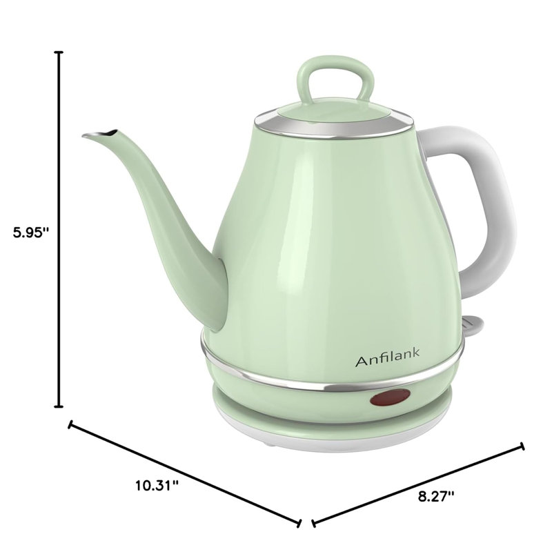 1L 1500W Fast Boiling Electric Gooseneck Kettle