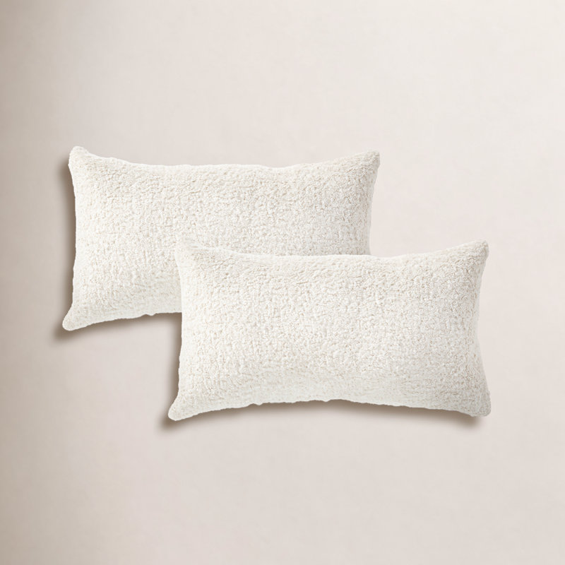 Zavia Reversible Throw Pillow, Zazzle Quartz, 13" x 20"