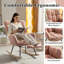 Chaise berçante en tissu Teddy-1430461775