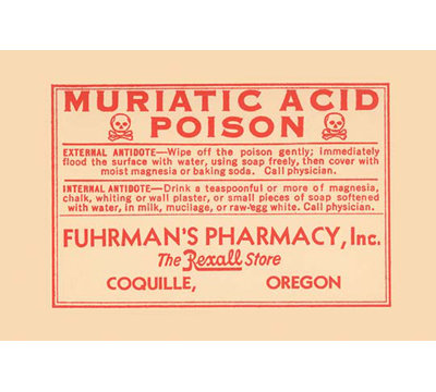 " Muriatic Acid "
