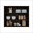Ida Wall Shelf, 3 Shelves, Dark Walnut