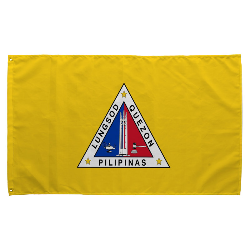 Drapeau de Quezon City — Drapeau