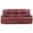Elodie Red Upholstered Motion Reclining Sofa-6447961-6447967