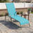 All-Weather Adjustable Folding Patio Chaise Lounge Chair, Multi-Gear Adjustable Backrest & Breathable Water-Resistant Fabric, Suitable For Poolside, Backyard, Patio-795903215-795903248