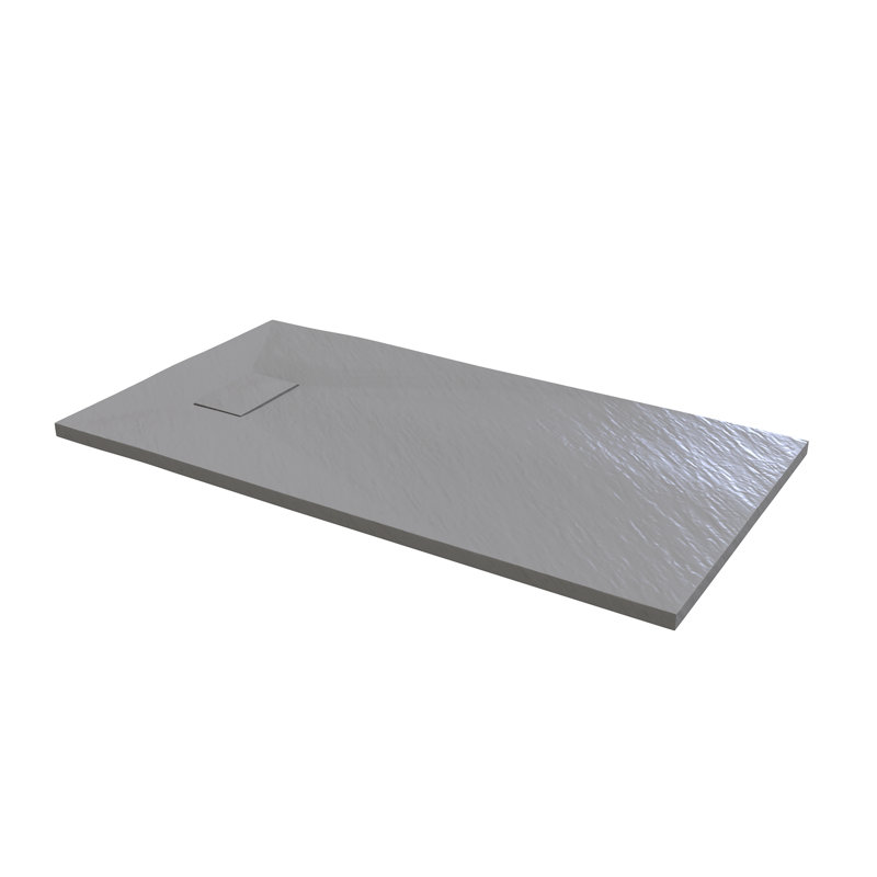 Base de douche solide, Gris