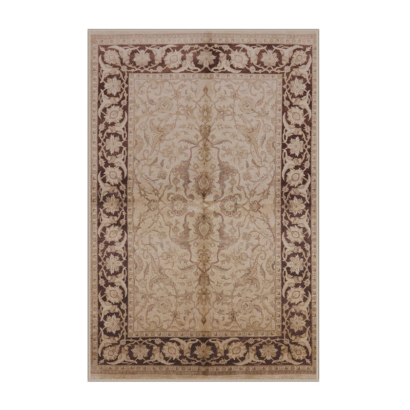 Tapis oriental beige / brun Oddi, Tapis de couloir 2 pi x 5 pi