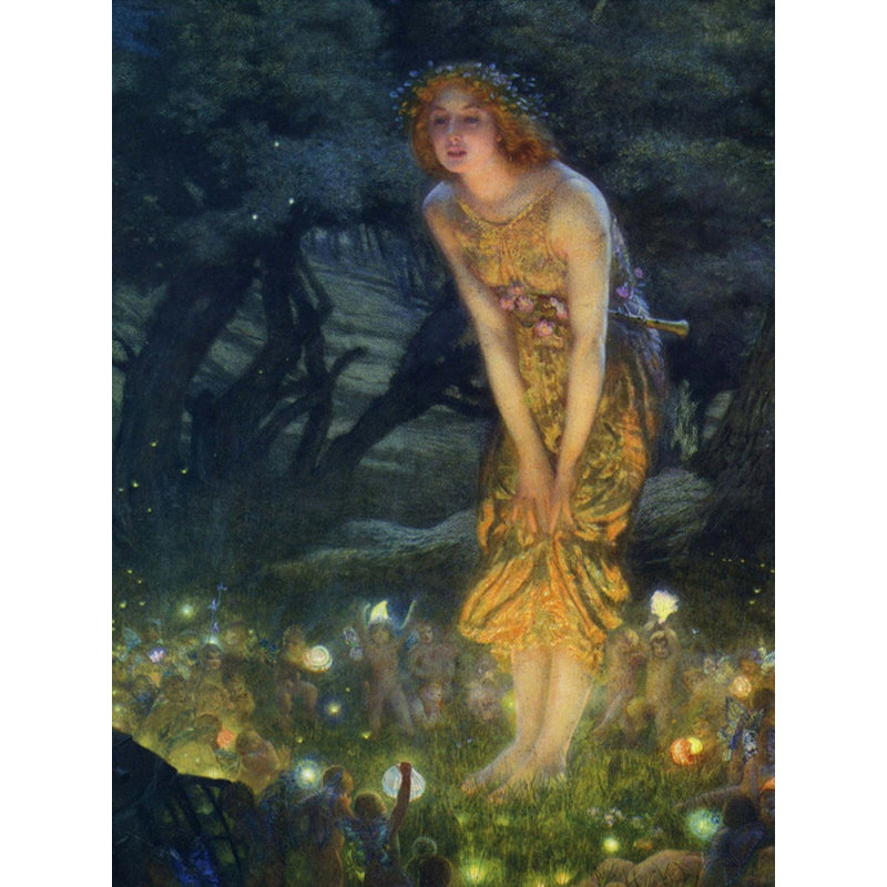 Midsummer Eve, 24" H x 18" W
