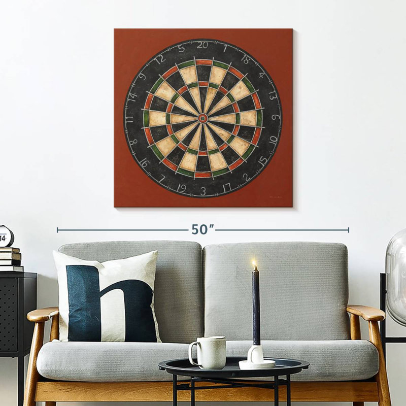 Senne Dartboard, 30" H x 30" W