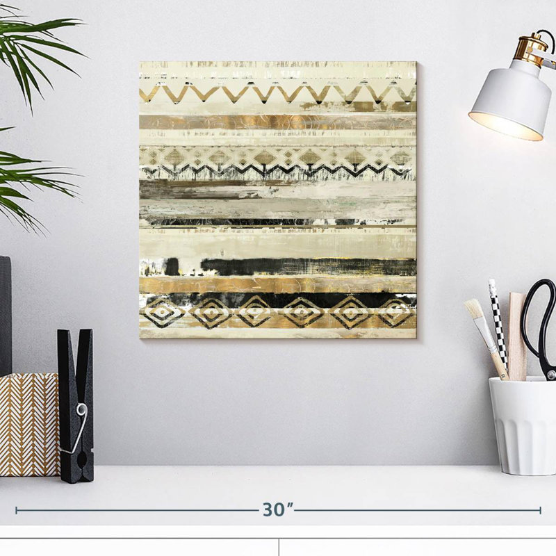 Kerner African Patchwork, 16" H x 16" W