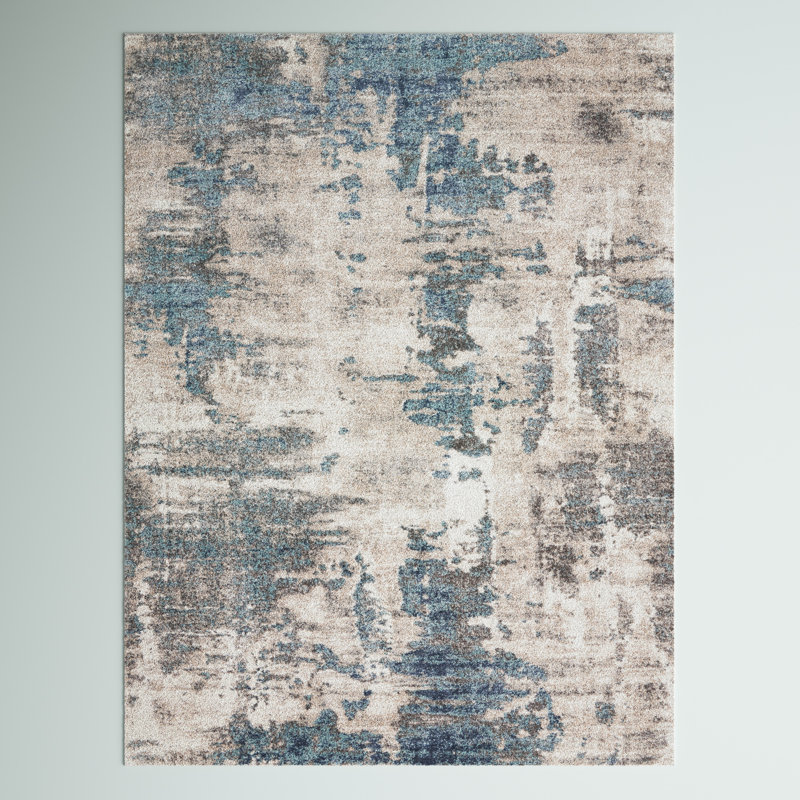 Roland Abstract Indoor Rug, Rectangle 5'3" x 7'3"