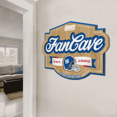 NFL Fan Cave Sign