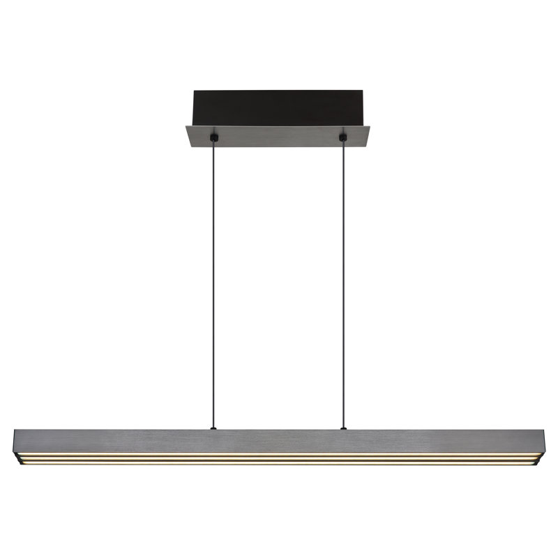 Antajuan 1 - Light LED Pendant, Brushed gray