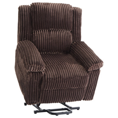 Power Lift Recliner Chair with Heat and Massage, Electric Lift Chair with Plush Cushion and Lumbar Support for Elderly, 400 lbs
