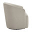 Fauteuil demi-tonneau pivotant rembourré-99980858