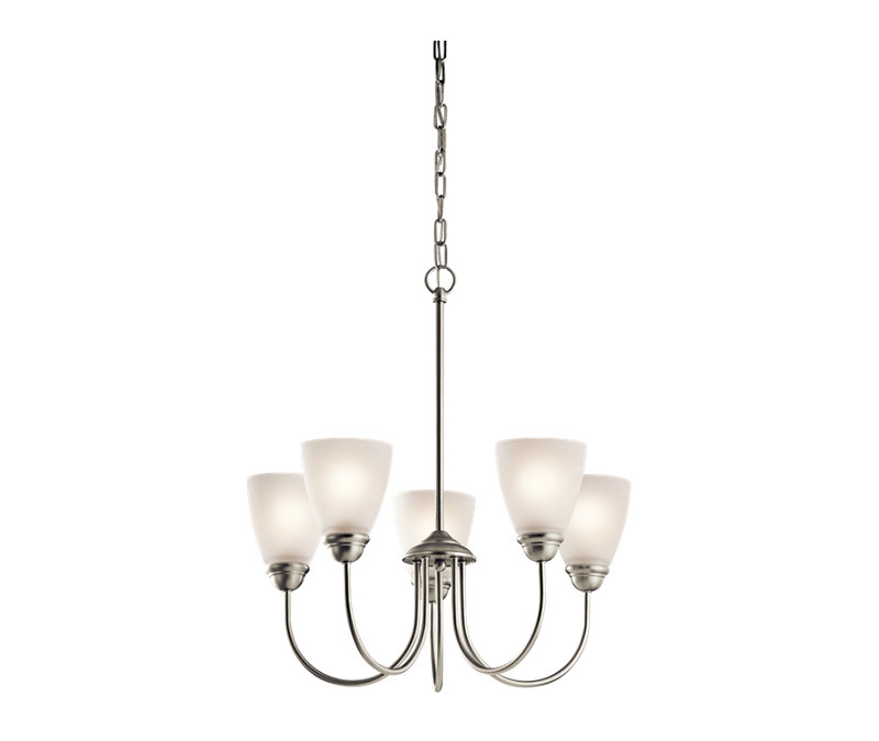 Lustre classique / traditionnel à 5 lumières Jolie, Bronze vieilli