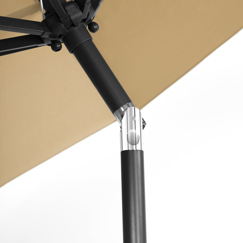 Addison 108'' Lighted Market Umbrella, Beige