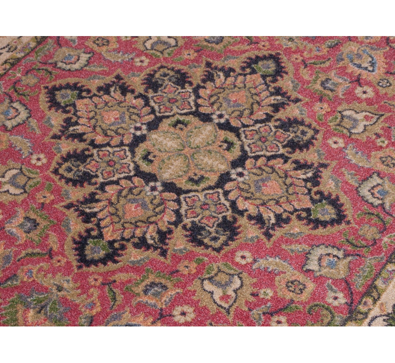Tapis oriental rose / ivoire Prolle, Rectangle 5 pi 4 po x 7 pi 8 po
