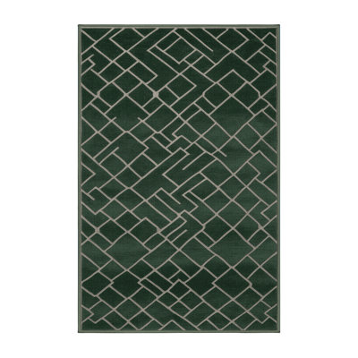 Tapis vert en treillis lavable à la machine