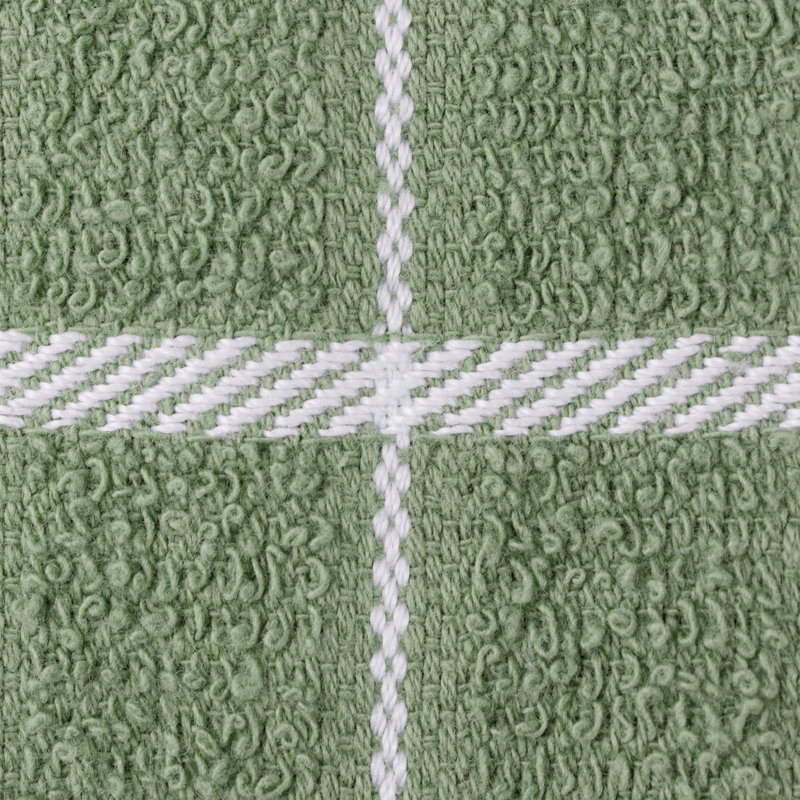 Cotton Plaid Dish Cloth Kitchen Towel, Juniper