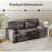 Modern Gray Sofas, Durable Chenille Fabric, Compact Design For Home Use