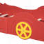 Lit plateforme simple avec roulettes-1834065180