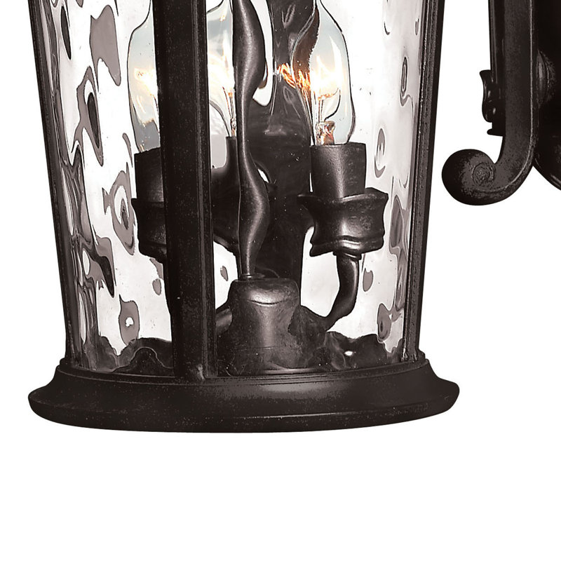 Windsor 3-Light Outdoor Wall Lantern, 20.8" H x 9.5" W, 40W Max Candelabra