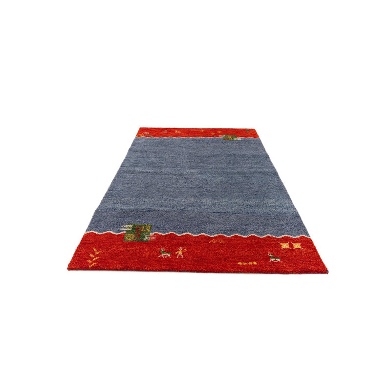 Tapis bleu marine Jahiem