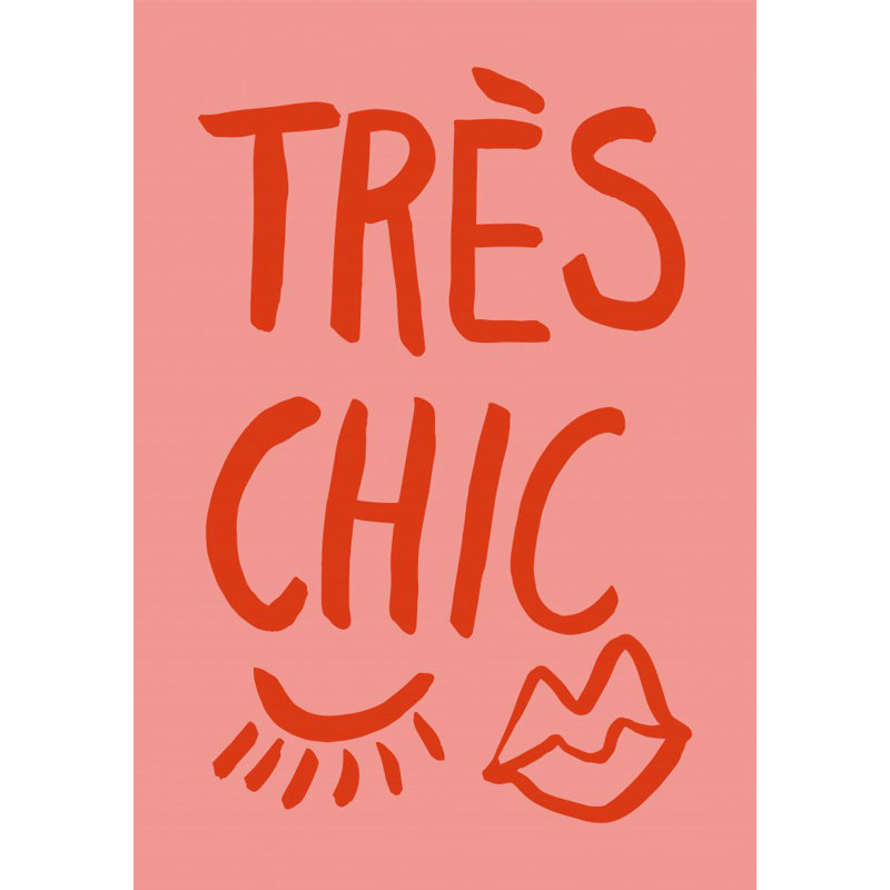 TrAus Chic, Pink, 91.44 cm H x 60.96 cm W