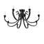 Columnae 8 - Light Semi Flush Mount