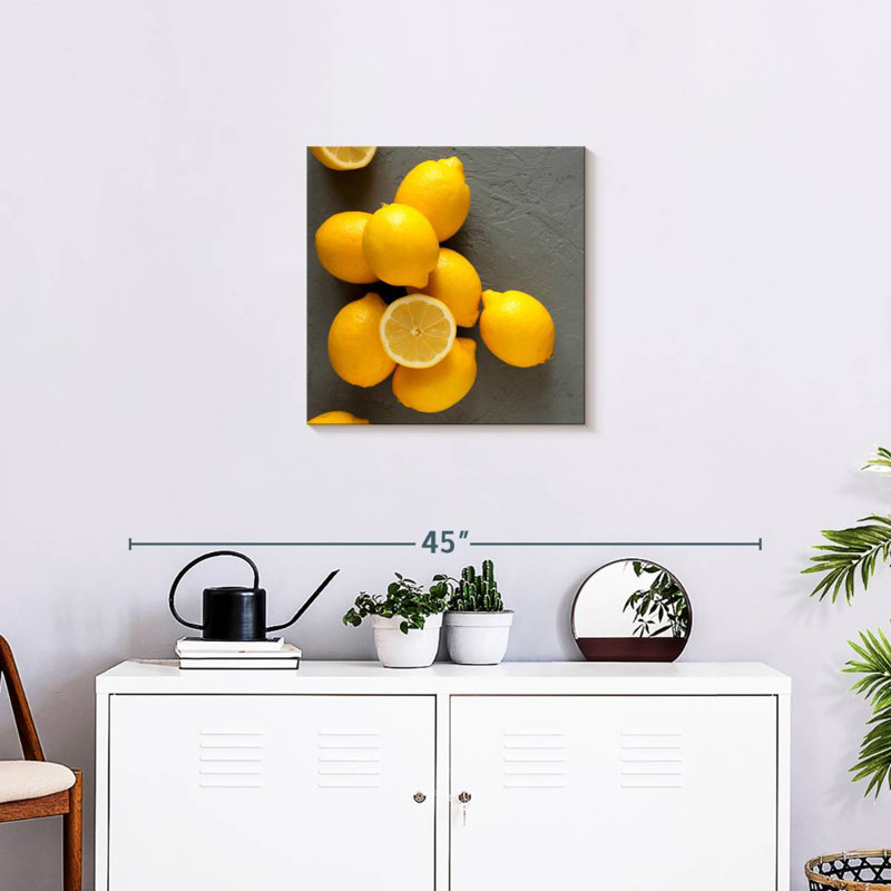 Yarlin Meyer Lemons, 20" H x 20" W