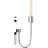  Concord 2-Light Indoor Polished Nickel Vanity Wall Mount Sconce No Shades