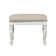 Solid + Manufactured Wood Accent Stool