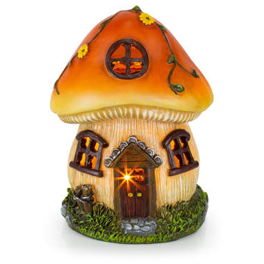 Northlight 33377621 6.5 in. Artificial Moss Covered Mushroom Outdoor Garden  Statue, 1 - Kroger