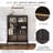 Display Cabinet With Glass Doors And LED Lights-706182973