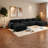 Ergonomic Modular Corduroy Sofas, Pet-friendly Design For Home