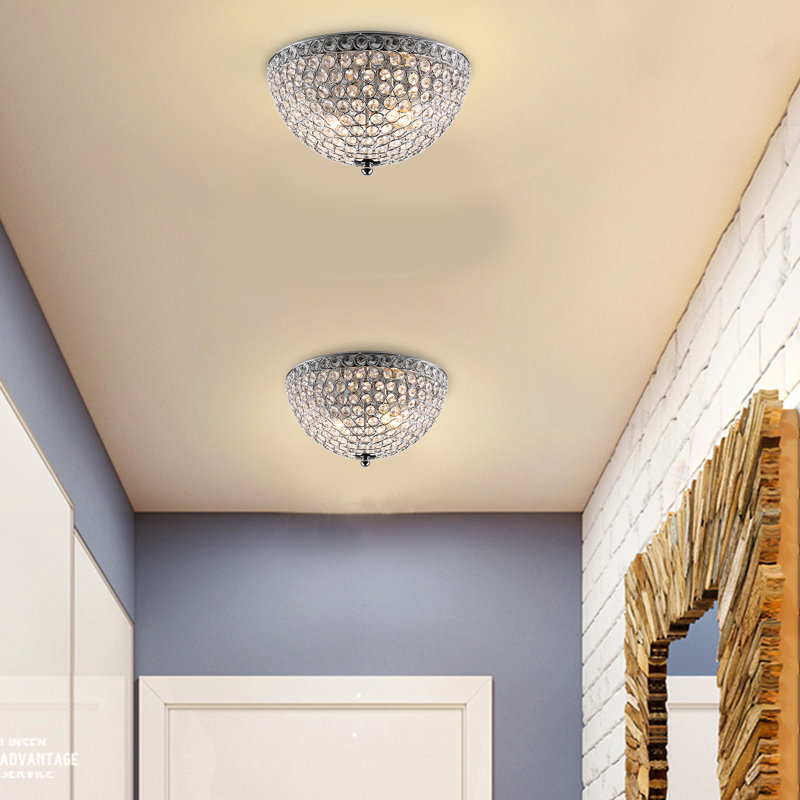 Plafonnier encastré pour cuves 12" unique 2 lumières Ruppe
